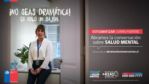 Estigmatizar cierra puertas es la campaña del gobierno para incentivar la salud mental